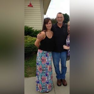 (3 for$24) Black and Multicolor Maxi Dress